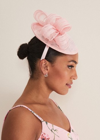 Phase Eight Pink Bow Fascinator Hats Rose/Pink Canada | MRPHBE-873